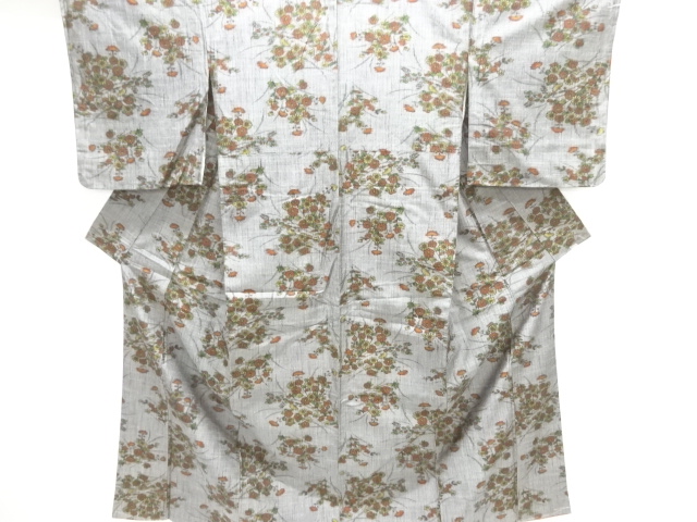 Japanese Kimono / Tsumugi Omeshi Silk